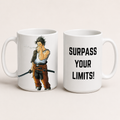 Captain Yami Surpass Your Limits 15oz mug