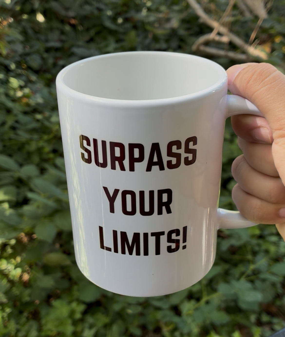 Captain Yami Surpass Your Limits 15oz mug